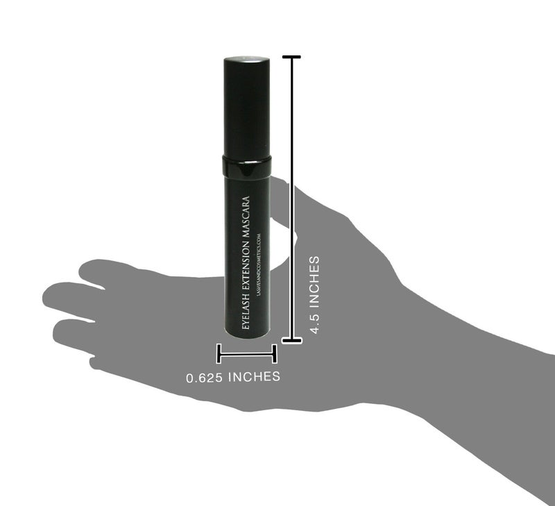 KC Republic Oilâ€‘Free Mascara for Lash Extensions â€“ Safe for False Lashes, Water-Resistant, Clump-Free, Sensitive Eyes & Contact Lens Friendly (Black, 0.41 fl oz) - Image 5