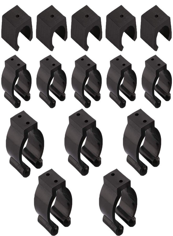 YXCCSE 15 Pcs Billiards Snooker Clips Locating Clip Holder (5X Big, 5X Medium,5X Small),Snooker Cue Holder Clips Pool Cue Clamps Billiards Cue Clips Pool Cue Holder - Image 1
