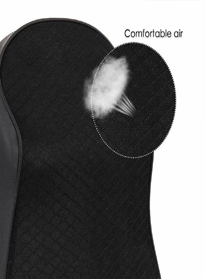 Oupstrive Car Seat Headrest Neck Rest Cushion Memory Foam Pillow Pillow with Breathable Removable Cover, Comfortable Ergonomic & Neck Pain Relief-Support (Pack of 1) - Image 2