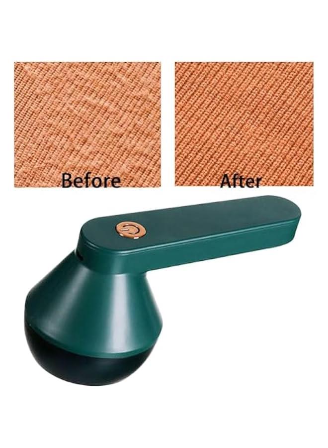 Generic Electric Lint Remover Sweater Defuzzer Clothes Defuzzer,Lighweight,Fabric Shaver Portable Lint Shaver for Scarf Sofa Carpet, Green - Image 3