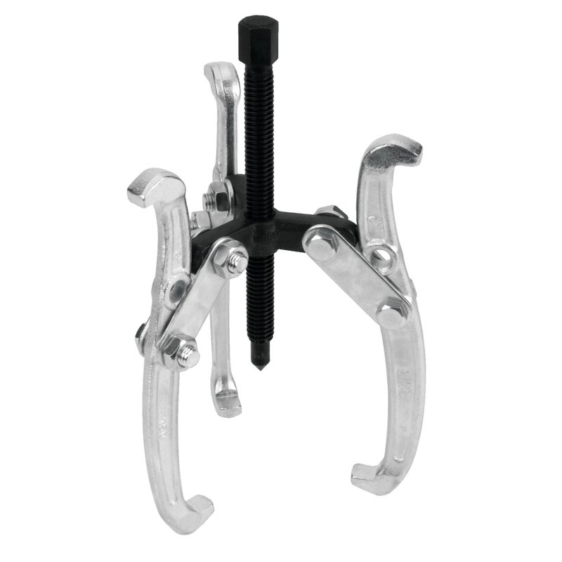 Performance Tool W137P 6Inch 3Jaw Gear Puller with Reversible Design for Vehicle Maintenance and Repair DropForged Steel Chrome Plating