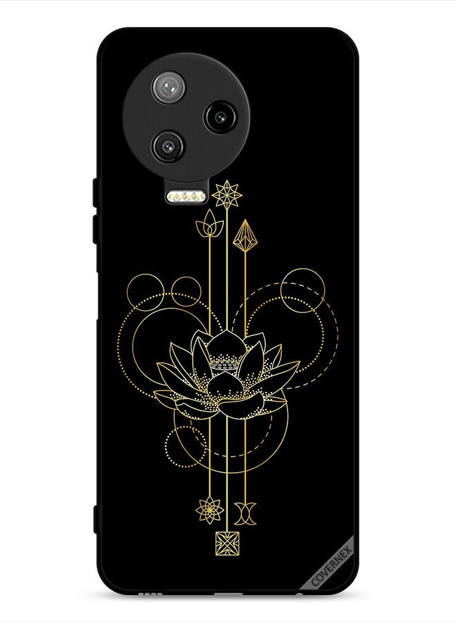 Covernex Infinix Note 12 Pro 4G Protective Case Cover Modern Flower Art - Image 1