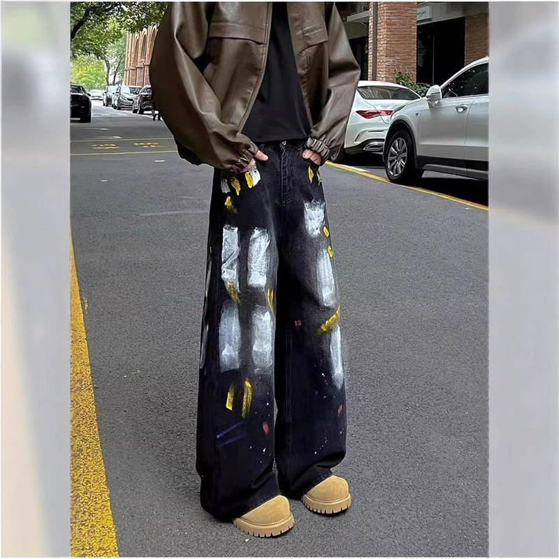 Unisex Casual Daily Denim Jeans - Image 4