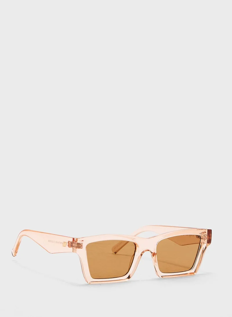Le Specs Something Shape Sunglasses
