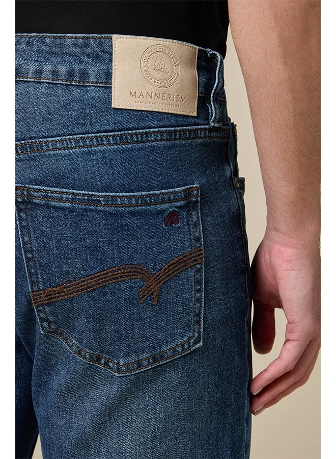 Mannerism  The Tailored Denim Slim Fit Jeans for Men | Best Price UAE