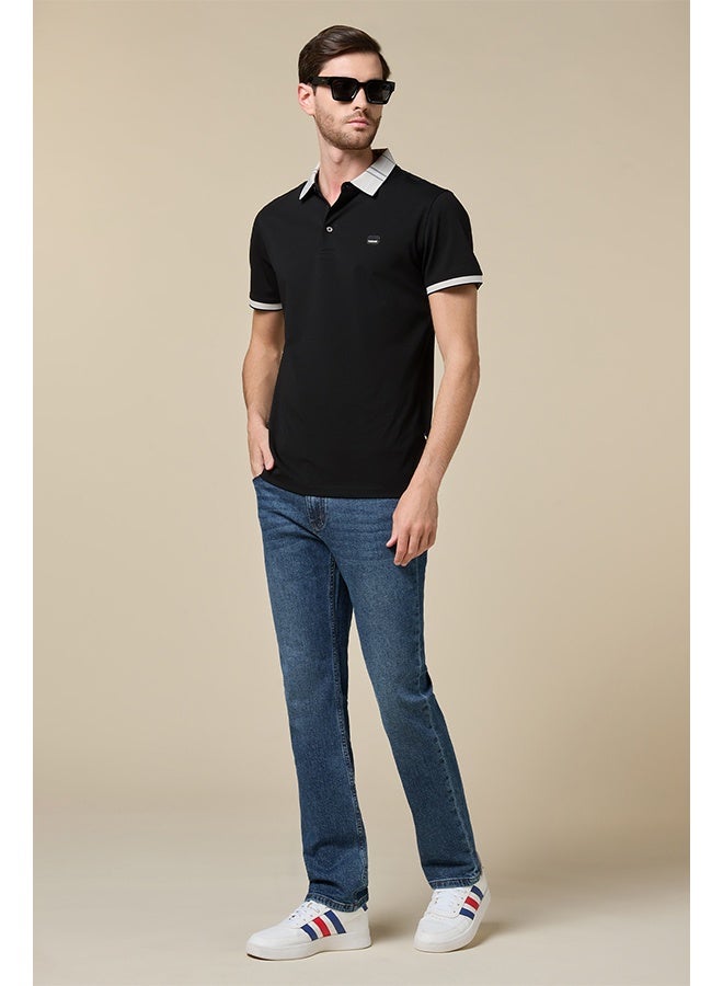 Mannerism Dark Navy Blue Slim Fit Denim Jeans - Image 2