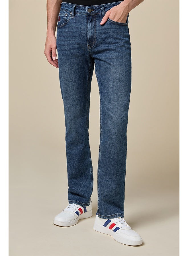 Mannerism Dark Navy Blue Slim Fit Denim Jeans - Image 4