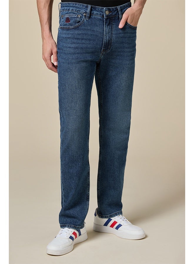 Mannerism Dark Navy Blue Slim Fit Denim Jeans - Image 3