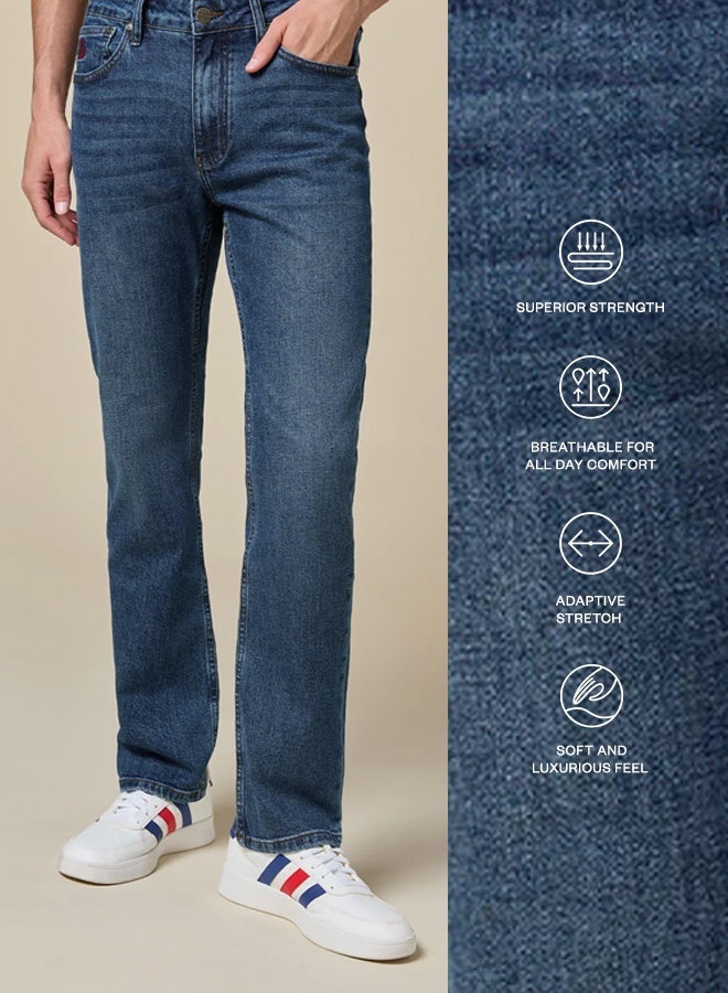 مانرزم The Tailored Denim Slim Fit Jeans - Image 3