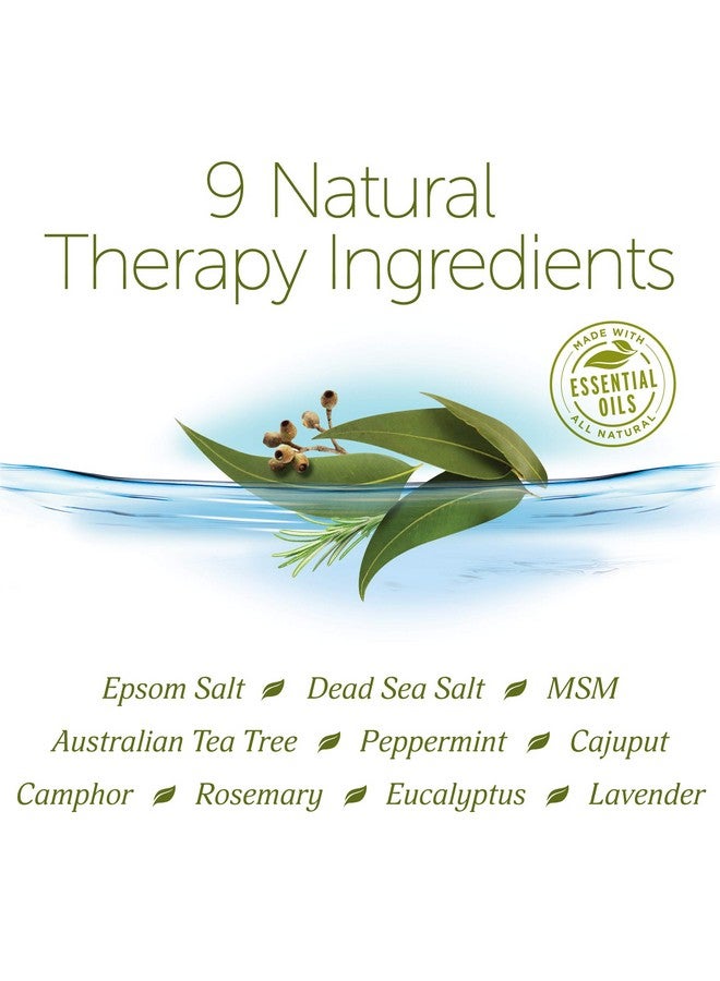 Ee Oil Foot Soak With Epsoak Epsom Salt - 4 Lbs. (Qty. 2 X 2 Lb. Bags) Fights Athlete'S Foot & Unpleasant Foot Odor - Made In Usa