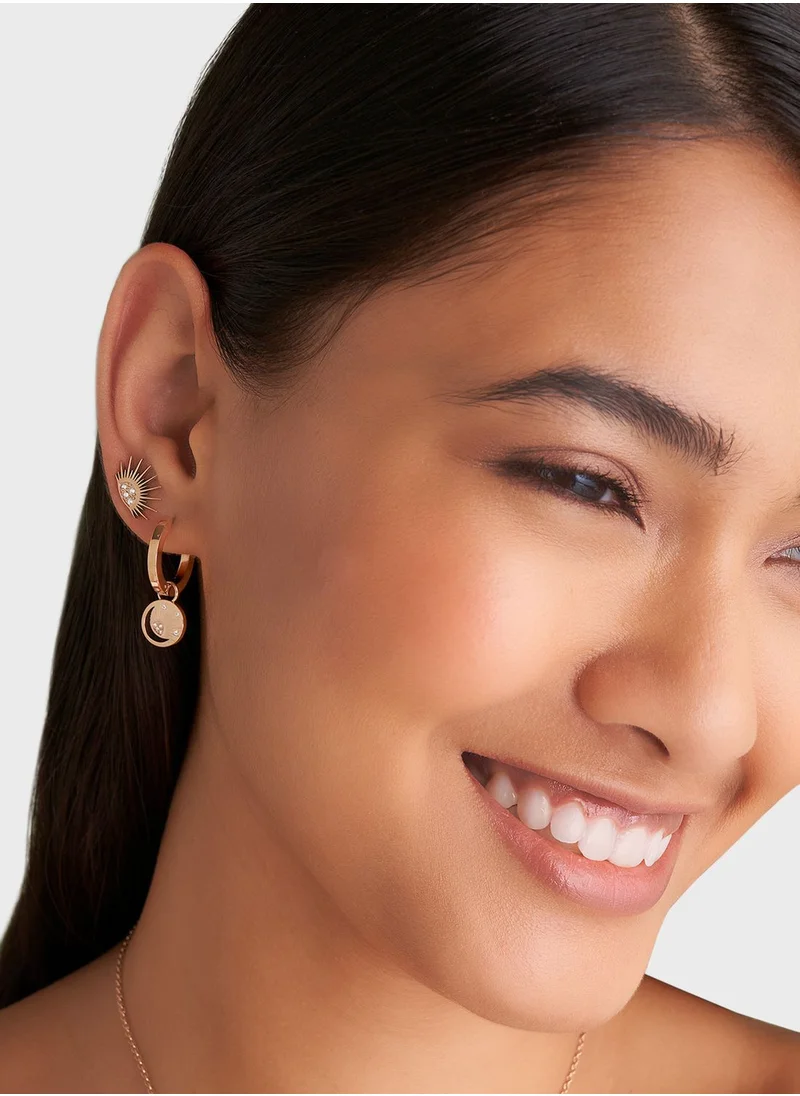 OLIVIA BURTON Ionic Plated Drop Earrings
