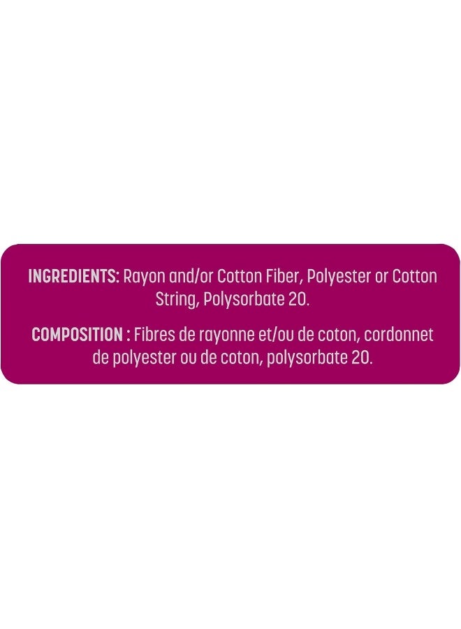 playtex تامبون بلايتكس سبورت سوبر بلس بامتصاص عالٍ خالي من العطور 36 قطعة تامبونات سوبر بلس للنساء للعناية النسائية تامبون بلايتكس مع دفاع 360 ضد التسرب - Image 2