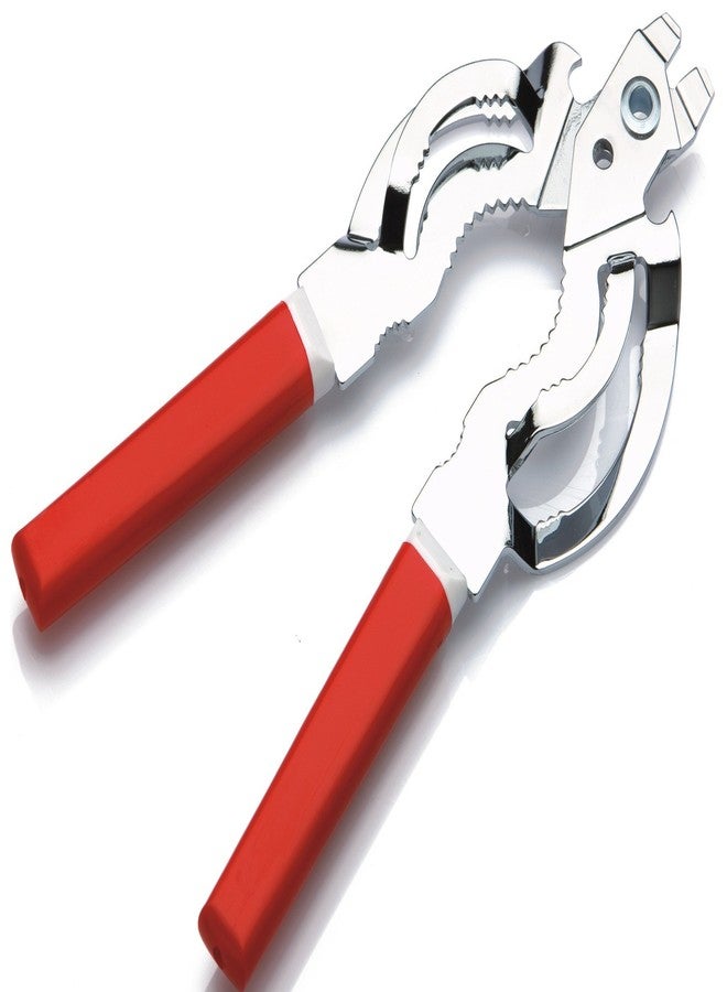 Tredoni Jar & Bottle Opener, Easy Wrench Grip/Tighten Lid Opener, Multi-Purpose Opener for Caps, Cans & Nuts -Italian Stainless Steel - Image 1