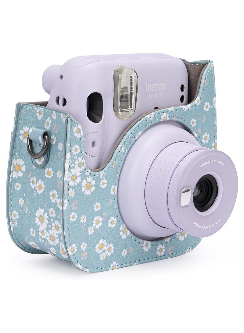 general Fujifilm Instax Mini 11/9 / 8+ / 8 Instant Film Camera Case with Accessory Pocket and Removable/Adjustable Shoulder Strap - Image 3