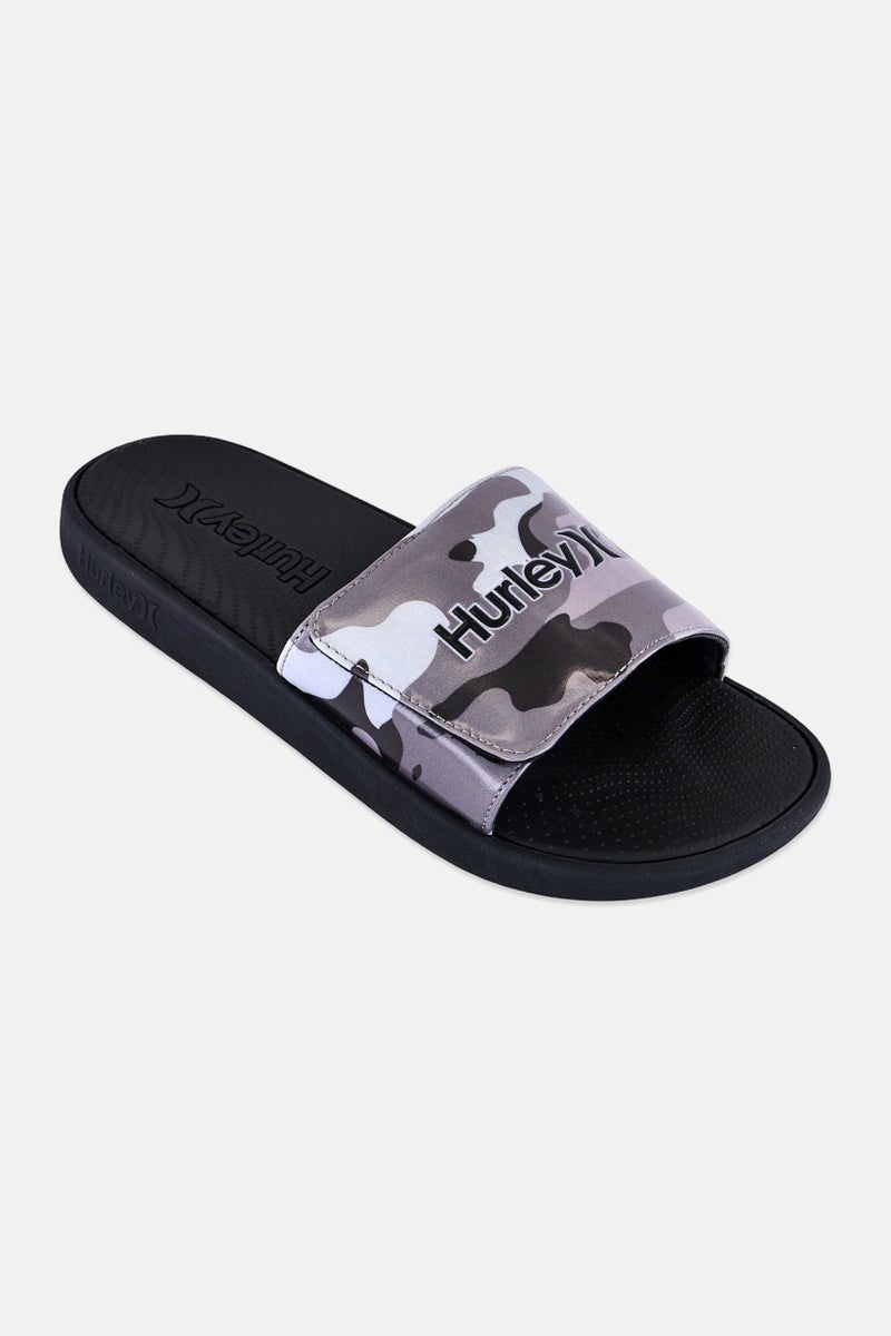 Hurley شباشب رجالية بتصميم تمويه، متعددة الألوان - Image 1