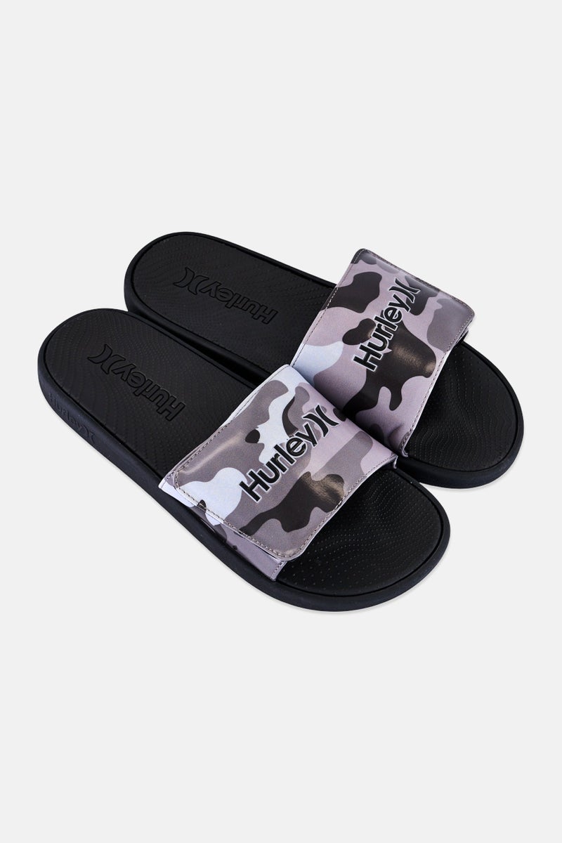 Hurley شباشب رجالية بتصميم تمويه، متعددة الألوان - Image 2