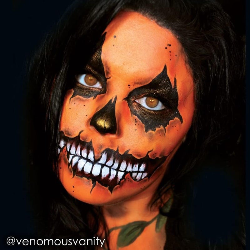 Mehron Fantasy FX Water-Based Face Paint - Orange (1 oz) Cream Makeup - Image 3