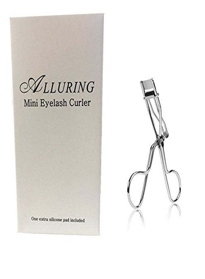 Alluring Mini Eyelash Curler for Inner & Outer Lashes - Silver - Image 3