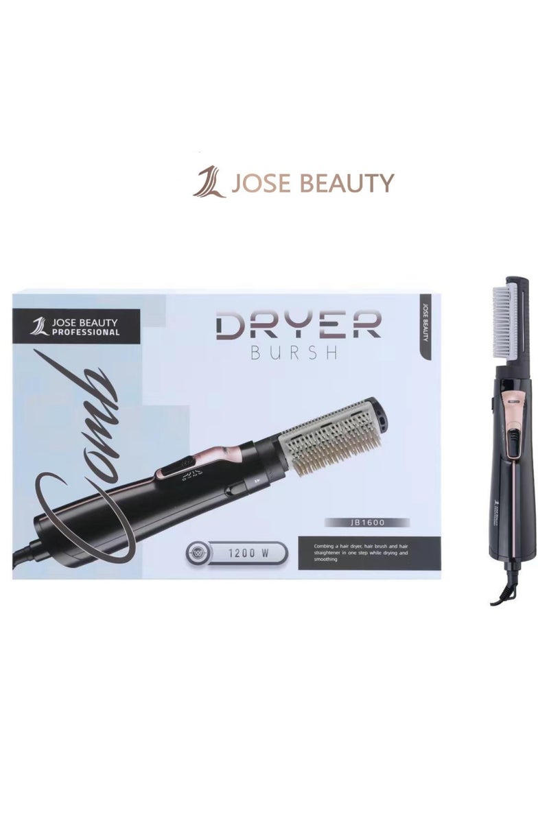 JOSE BEAUTY Styler and hair dryer two speeds hot and cold 2 pieces 1200 watts