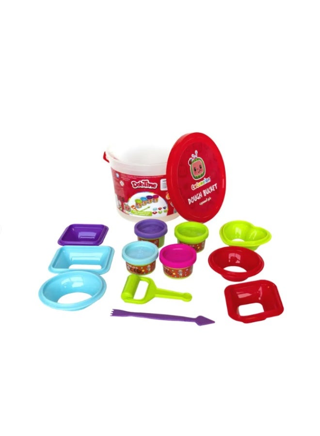 DOH TIME DohTime - Cocomelon Mega Dough Bucket With ToolsTP101582 - Image 1