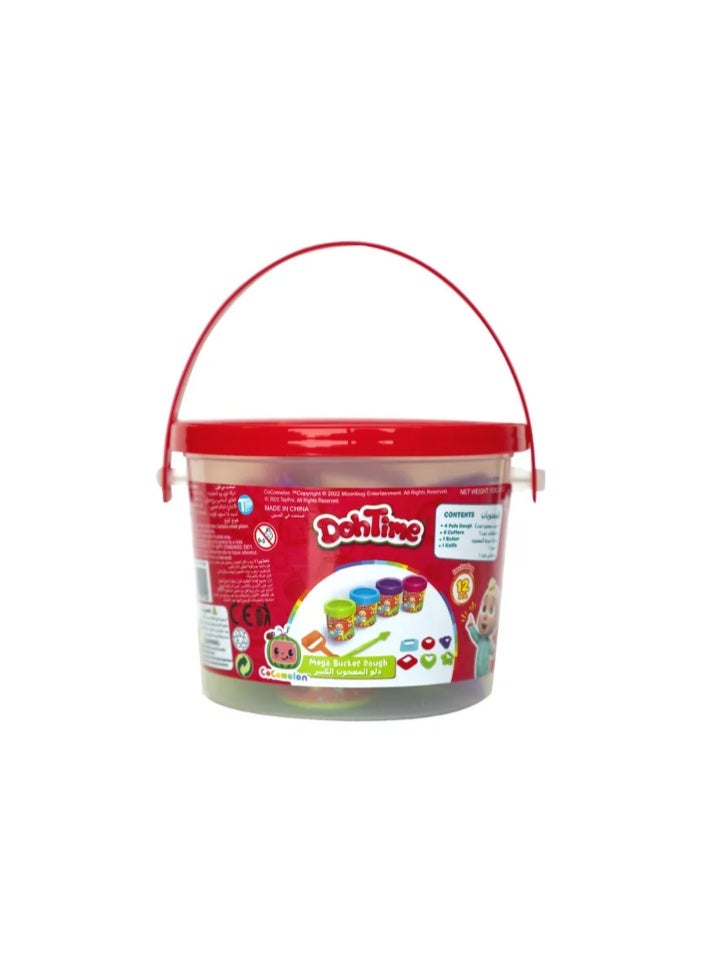 DOH TIME DohTime - Cocomelon Mega Dough Bucket With ToolsTP101582 - Image 2