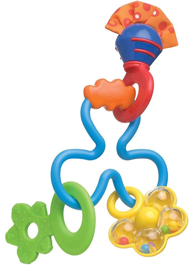 playgro Twirly Whirl Baby Rattle Pack Of 0 Multicolor - Image 1