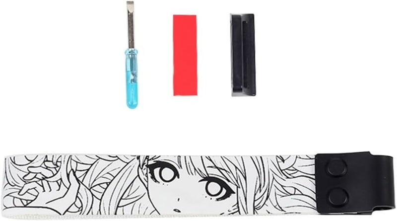 Keyboard Strap with Adhesive Aesthetics Pattern Fire68 Strap for Mechanical Keyboards Enhances Aesthetics - Image 1