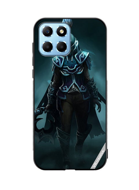 Protective Case Cover For Honor X8 5G Phantom Assassin, Dark Wraith Set, Dota 2 Design Multicolour