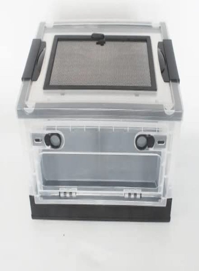 NomoyPet Reptile Foldable Breeding Box for Turtles & Reptiles Black NX-30 (Size- 39.5 * 29.5 * 24cm) - Image 3
