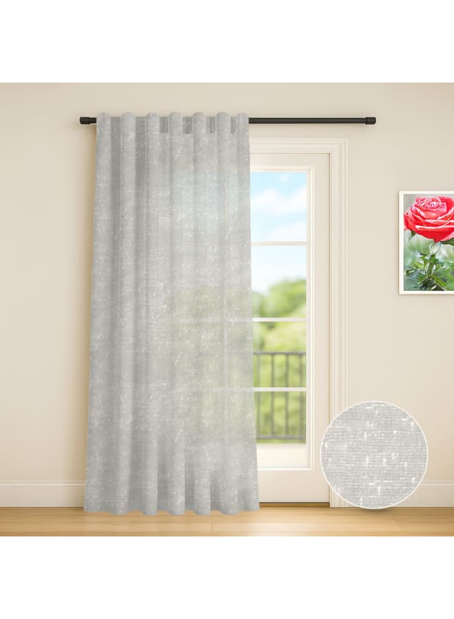  انتكس بيت الستائر ستائر كتان أنيقة - قماش شبه شفاف يُرشح الهواء - ديكور أنيق لغرفة المعيشة وغرفة النوم - ستائر خفيفة الوزن مع خيارين للتعليق - قطعة واحدة - Image 1