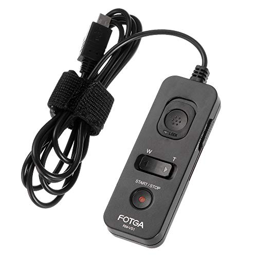 Fotga 59Inch RM-VPR1 Remote Control Shutter Release Cable for Sony A1 A9 A7 A7S A7RV A7R II III IV A9III A6500 A6600 RX100 M7 RX100M6 M4 M5 RX10M3 M4 A77 A99 II FDR-AX700 FX2 FX3 FX30 ZV-1 - Image 1