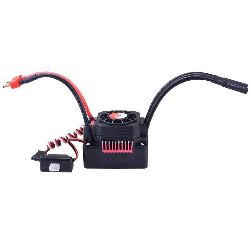 GoolRC Surpass Hobby 60A Brushless ESC Waterproof Electronic Speed Controller for 110 RC Car Truck OffRoad - Image 3