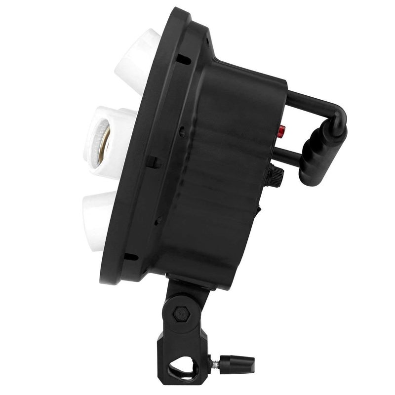 HIFFIN® Set Photography Equipment Kit 50cmx70cm Softbox with 5 in 1 E27 Photo Studio Bulb Holder Base Socket Lamp Bulb Holder Adapter for Photo Video Studio Softbox Video Light - Black - Image 4