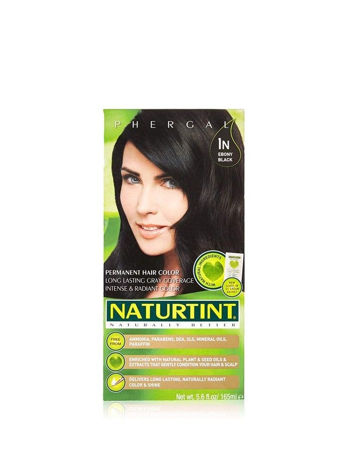 Naturtint 1N-Ebony Black 165 ml