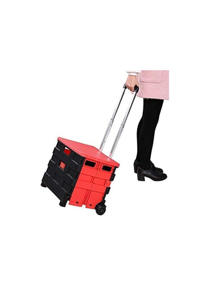 Generic Folding Cart  For Shopping and Picnic Travel  - Image 1