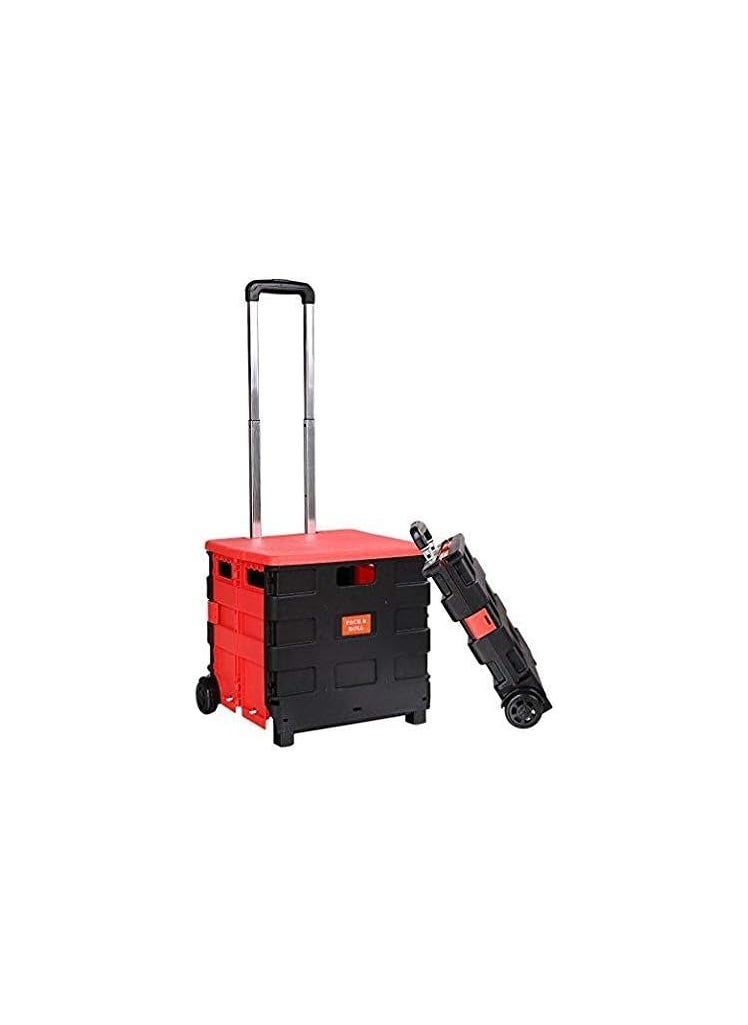 Generic Folding Cart  For Shopping and Picnic Travel  - Image 2