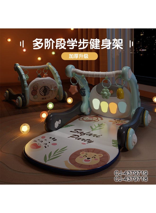 CJ Infant Remote Control Light Music Multifunctional Trolley Pedal Piano Fitness Rack Early Education Toys - Image 2