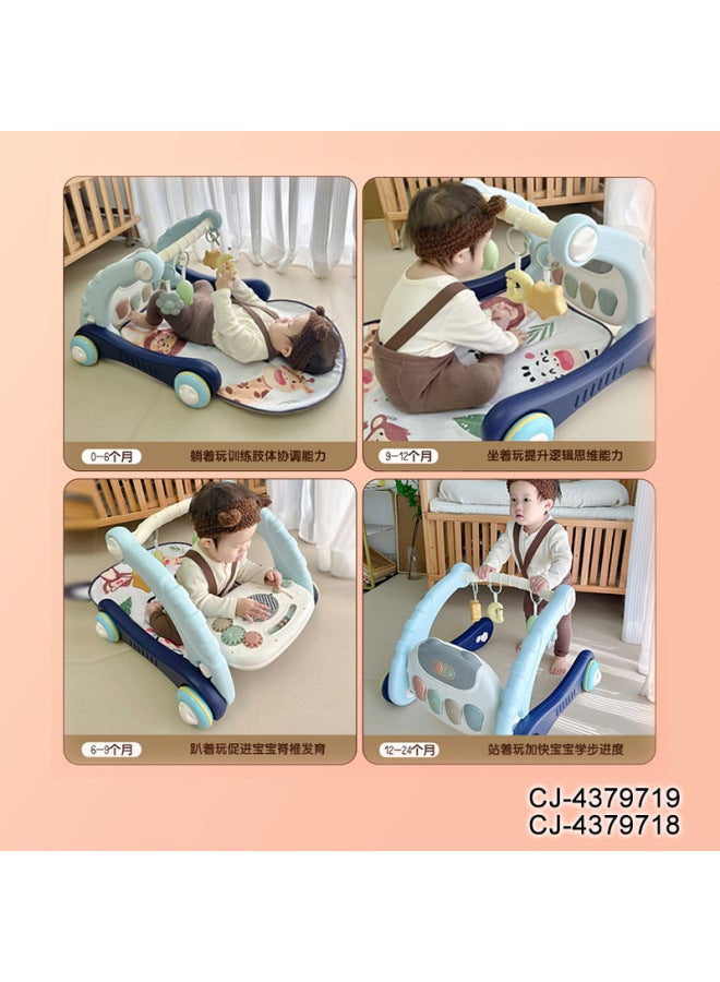 CJ Infant Remote Control Light Music Multifunctional Trolley Pedal Piano Fitness Rack Early Education Toys - Image 4
