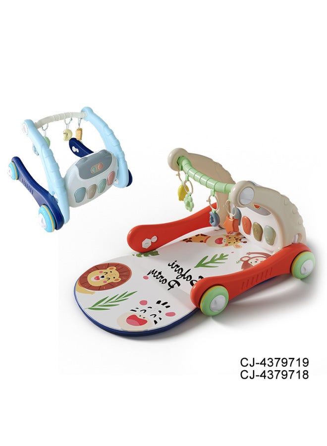 CJ Infant Remote Control Light Music Multifunctional Trolley Pedal Piano Fitness Rack Early Education Toys - Image 5