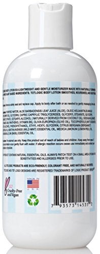 TotLogic Kids and Baby Safe Gentle Body Lotion - 8 oz Original - Scented with Natural Essential Oils - Plant Based Formula for Dry Skin - Image 4