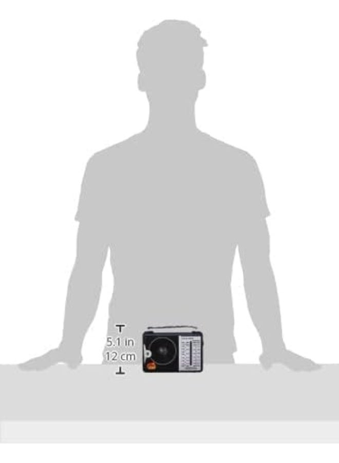 Golon High Definition Portable Radio with Pure Sound Technology - Classic Design with Powerful Performance RX-120 - Image 4