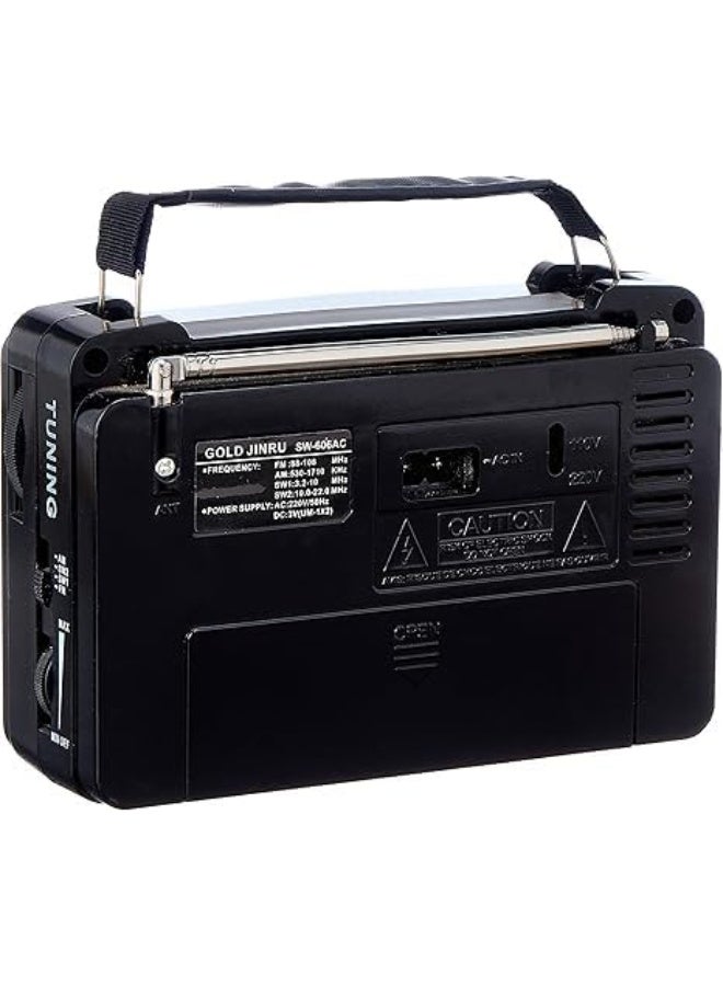 Golon High Definition Portable Radio with Pure Sound Technology - Classic Design with Powerful Performance RX-120 - Image 5