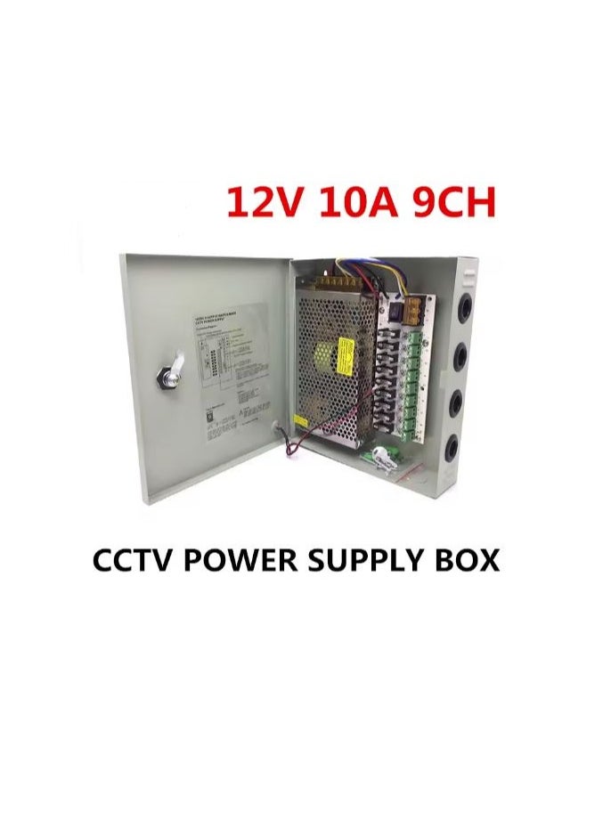 Generic Uninterruptible Power Supply 12V 10A 9 Channels  Transfer Accumulator AC110V 220V 