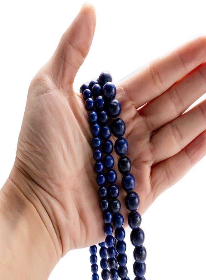 BEADIA Natural Lapis Lazuli Stone Round Loose Semi Gemstone Beads for Jewelry Making 6MM 61PCS - Image 4