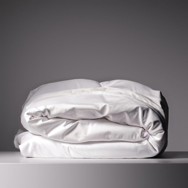 CASILVA Eucalyptus Duvet Cover Infused with Silver for AntiOdor Softer Than Silk Fibers More Cooling Than Cotton Perfect for Hot Sleepers Sensitive Skin 100 Tencel Lyocell FullQueen Size - Image 2