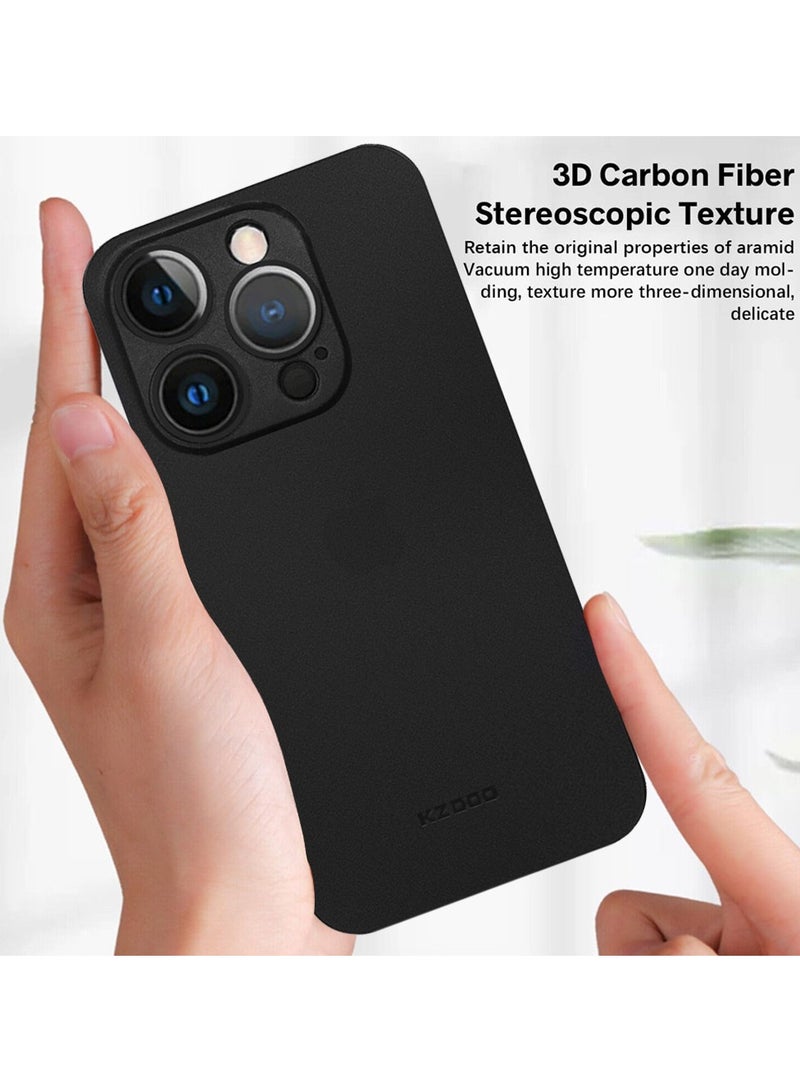 iPhone 15 Pro Max Case Air Skin Series Back Cover Sturdy Durable Thin Case Drop Protection Case Cover Black