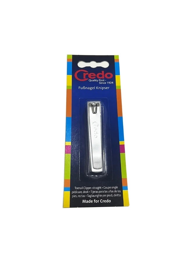 CREDO SOLINGEN مقص أظافر كريدو سولنجن مستقيم 82 غير لامع في عبوة بلاستيكية - Image 1