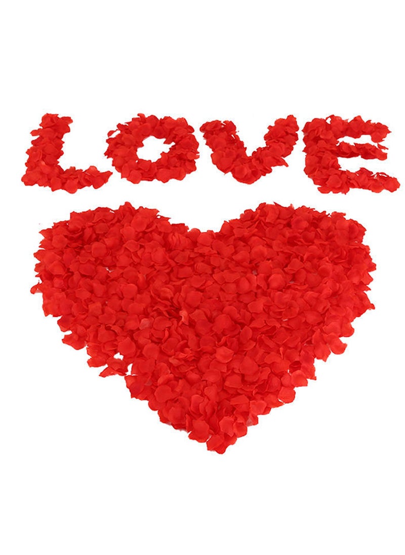 1000-Piece Artificial Flower Rose Petal Set