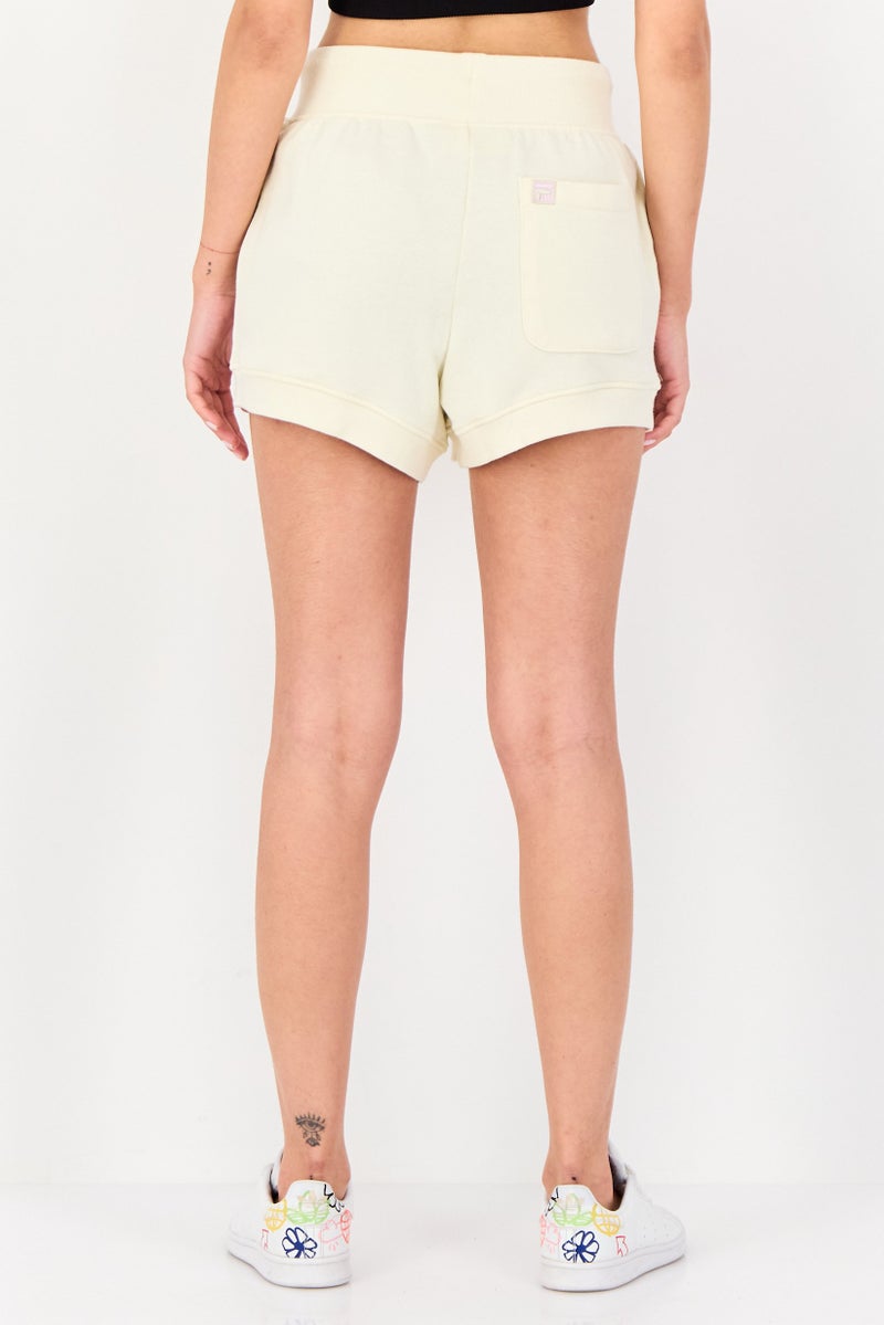 FILA Women Sportswear Fit Outdoor Shorts, Beige - Image 3