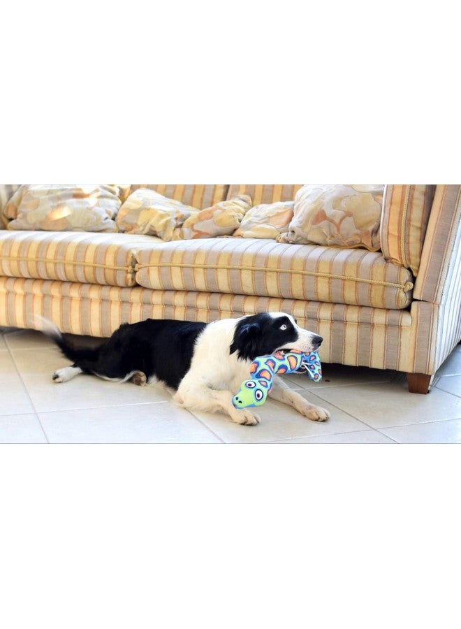 Petmate Fat Cat Incredible Strapping Yankers Dog Toy, Snake (Colors May Vary) - Image 4